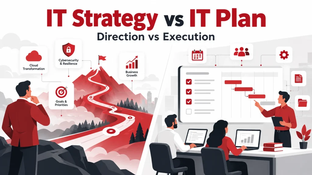 Understanding the Difference Between IT Strategy and IT Plan