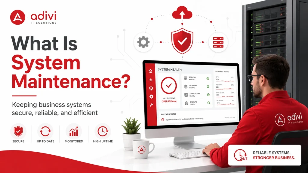 What is System Maintenance?
