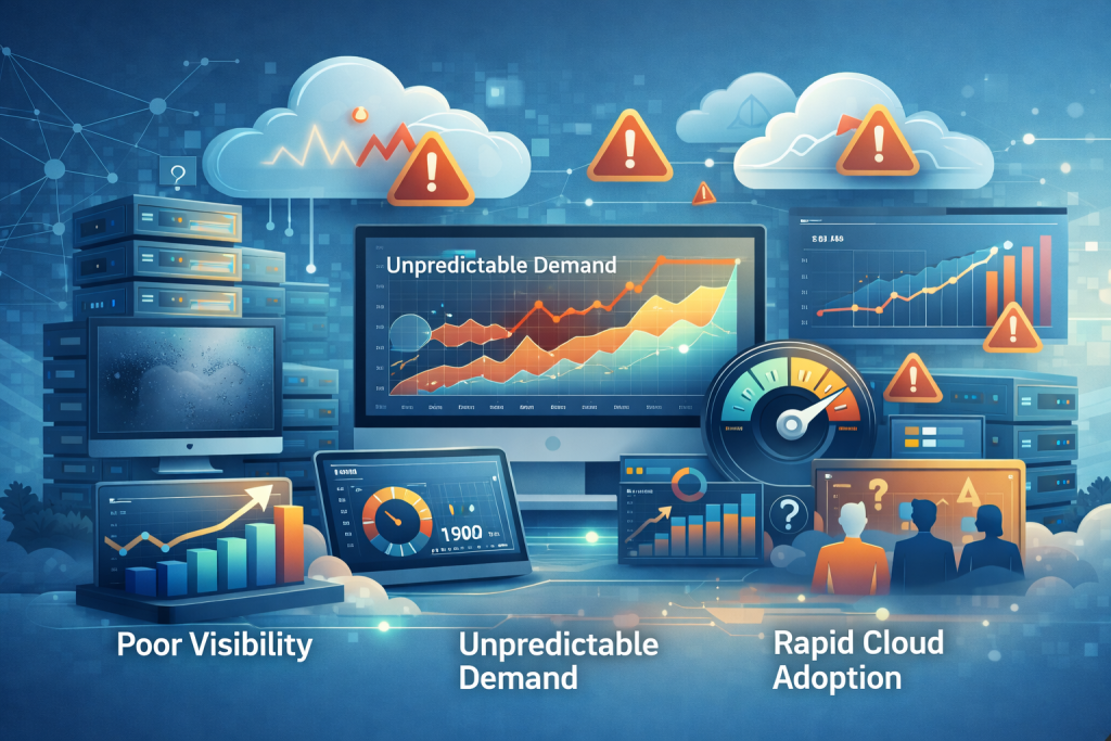 Common Cloud Capacity Planning Challenges