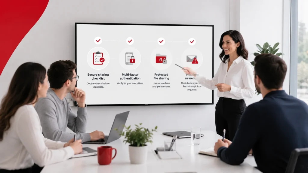 Train Employees on Safe Data Handling